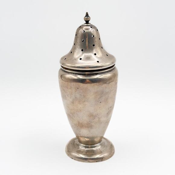 P.H. Locklin & Sons Sterling Silver Sugar Shaker Muffineer Traditional Antique - Picture 12 of 13